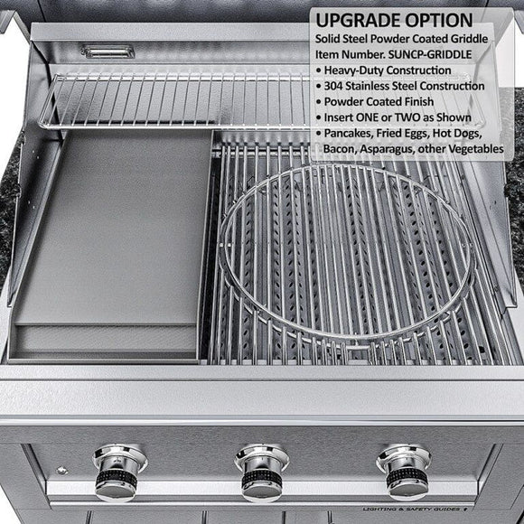 Sunstone The Caprice 6 Foot 4 Inch Outdoor Kitchen Island Package