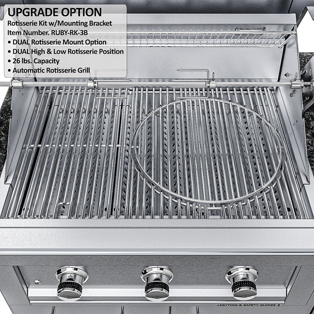 Sunstone The Caprice 6 Foot 4 Inch Outdoor Kitchen Island Package