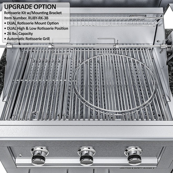 Sunstone The Caprice 6 Foot 4 Inch Outdoor Kitchen Island Package