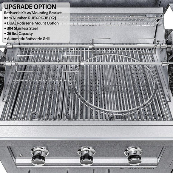 Sunstone The Caprice 6 Foot 4 Inch Outdoor Kitchen Island Package