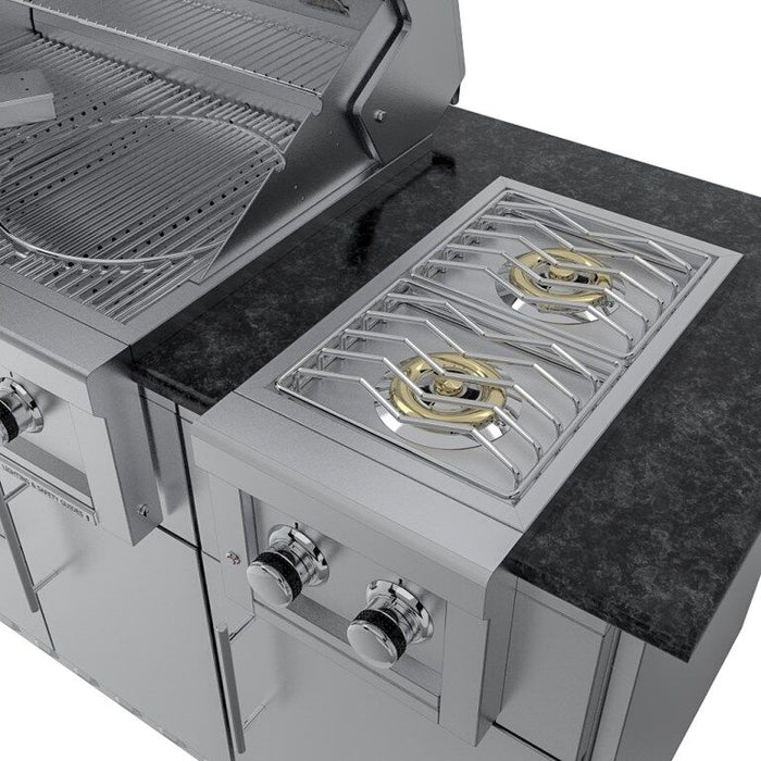 Sunstone The Caprice 6 Foot 4 Inch Outdoor Kitchen Island Package