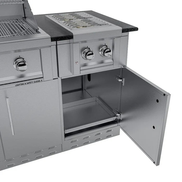 Sunstone The Caprice 6 Foot 4 Inch Outdoor Kitchen Island Package