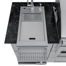 Sunstone The Caprice 6 Foot 4 Inch Outdoor Kitchen Island Package