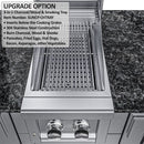 Sunstone The Cypress 11.6 Foot Outdoor Kitchen Cabinet Island