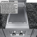 Sunstone The Cypress 11.6 Foot Outdoor Kitchen Cabinet Island