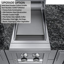 Sunstone The Cypress 11.6 Foot Outdoor Kitchen Cabinet Island