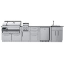 Sunstone The Cypress 11.6 Foot Outdoor Kitchen Cabinet Island