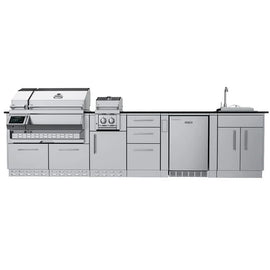 Sunstone The Cypress 11.6 Foot Outdoor Kitchen Cabinet Island