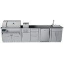 Sunstone The Cypress 11.6 Foot Outdoor Kitchen Cabinet Island