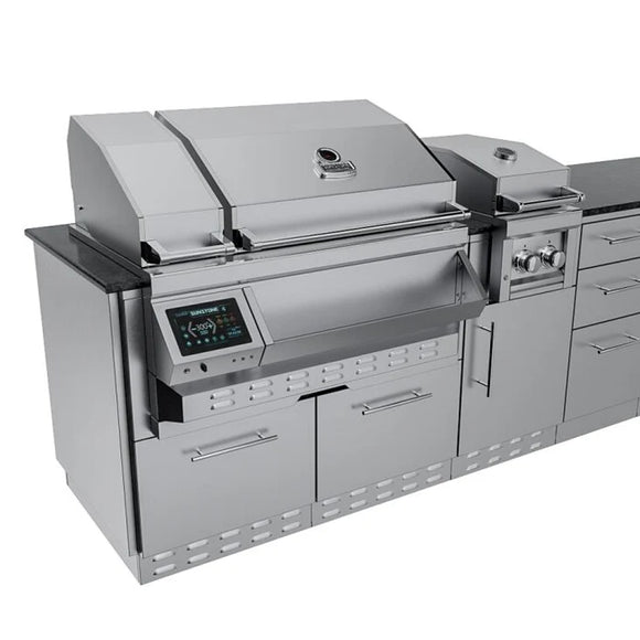 Sunstone The Cypress 11.6 Foot Outdoor Kitchen Cabinet Island