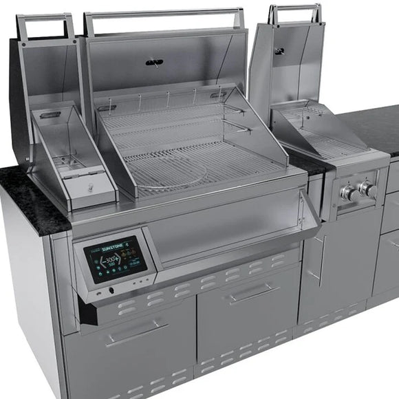 Sunstone The Cypress 11.6 Foot Outdoor Kitchen Cabinet Island