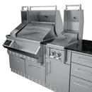 Sunstone The Cypress 11.6 Foot Outdoor Kitchen Cabinet Island