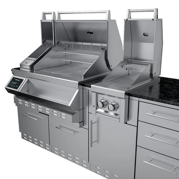 Sunstone The Cypress 11.6 Foot Outdoor Kitchen Cabinet Island