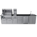 Sunstone The Cypress 11.6 Foot Outdoor Kitchen Cabinet Island