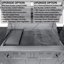 Sunstone The Dallas 14' Outdoor Cabinet Island Package w/ Gas Hybrid Grill