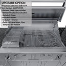 Sunstone The Dallas 14' Outdoor Cabinet Island Package w/ Gas Hybrid Grill