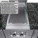 Sunstone The Dallas 14' Outdoor Cabinet Island Package w/ Gas Hybrid Grill