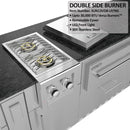 Sunstone 13 Foot 7 Inch French Quarter Outdoor Kitchen Island Package