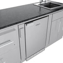 Sunstone 13 Foot 7 Inch French Quarter Outdoor Kitchen Island Package