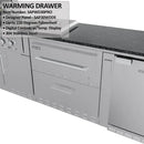 Sunstone 13 Foot 7 Inch French Quarter Outdoor Kitchen Island Package