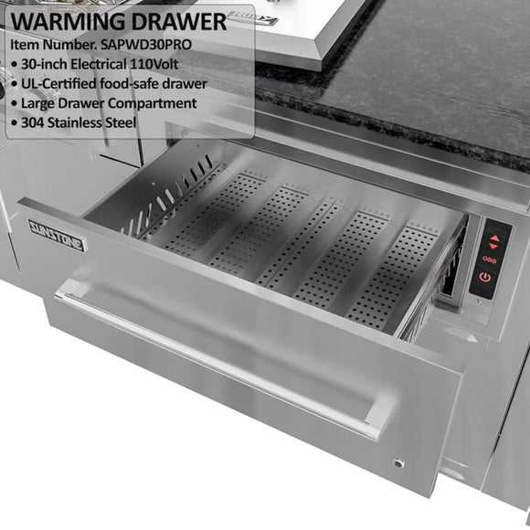 Sunstone 13 Foot 7 Inch French Quarter Outdoor Kitchen Island Package