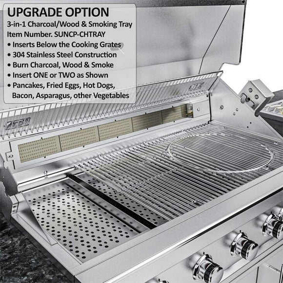 Sunstone 13 Foot 7 Inch French Quarter Outdoor Kitchen Island Package