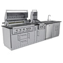 Sunstone Gulf Breeze 10 Ft Outdoor Kitchen Cabinet Island