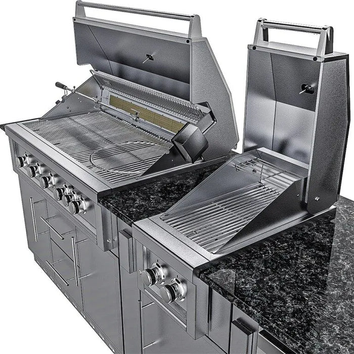Sunstone Gulf Breeze 10 Ft Outdoor Kitchen Cabinet Island
