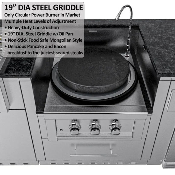 Sunstone Hill Country 13 Ft 6 In Outdoor Cabinet Island Package