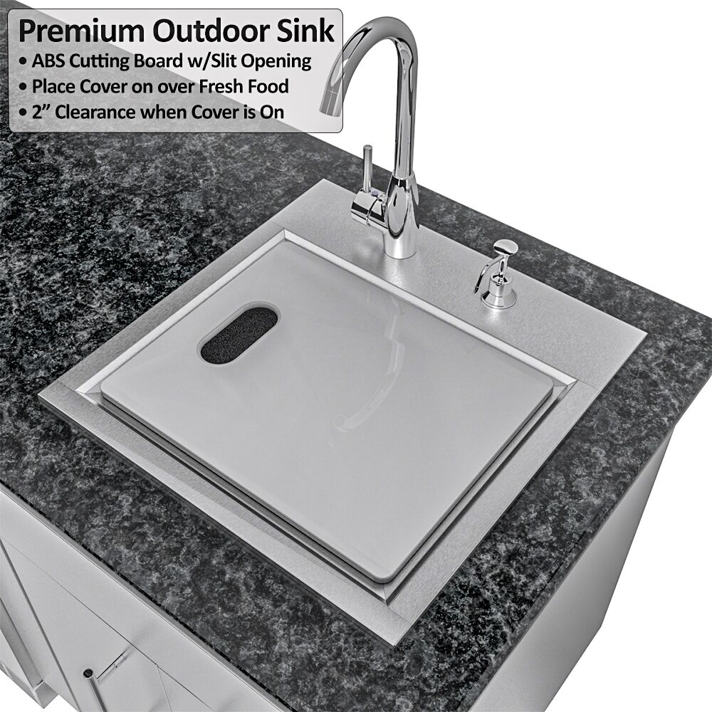 Sunstone Hill Country 13 Ft 6 In Outdoor Cabinet Island Package