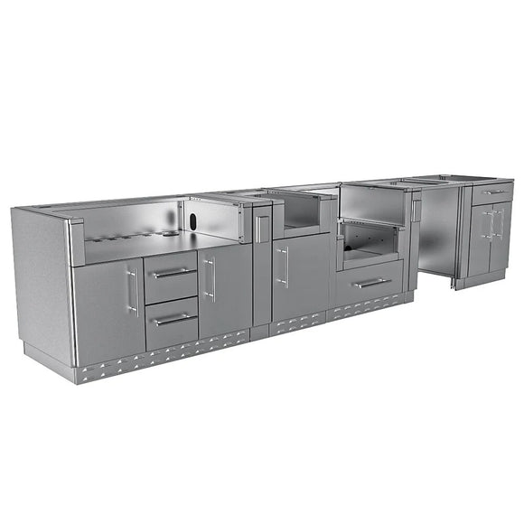 Sunstone Hill Country 13 Ft 6 In Outdoor Cabinet Island Package