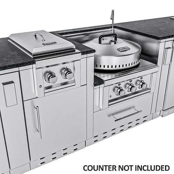 Sunstone Hill Country 13 Ft 6 In Outdoor Cabinet Island Package