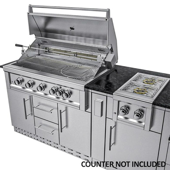 Sunstone Hill Country 13 Ft 6 In Outdoor Cabinet Island Package