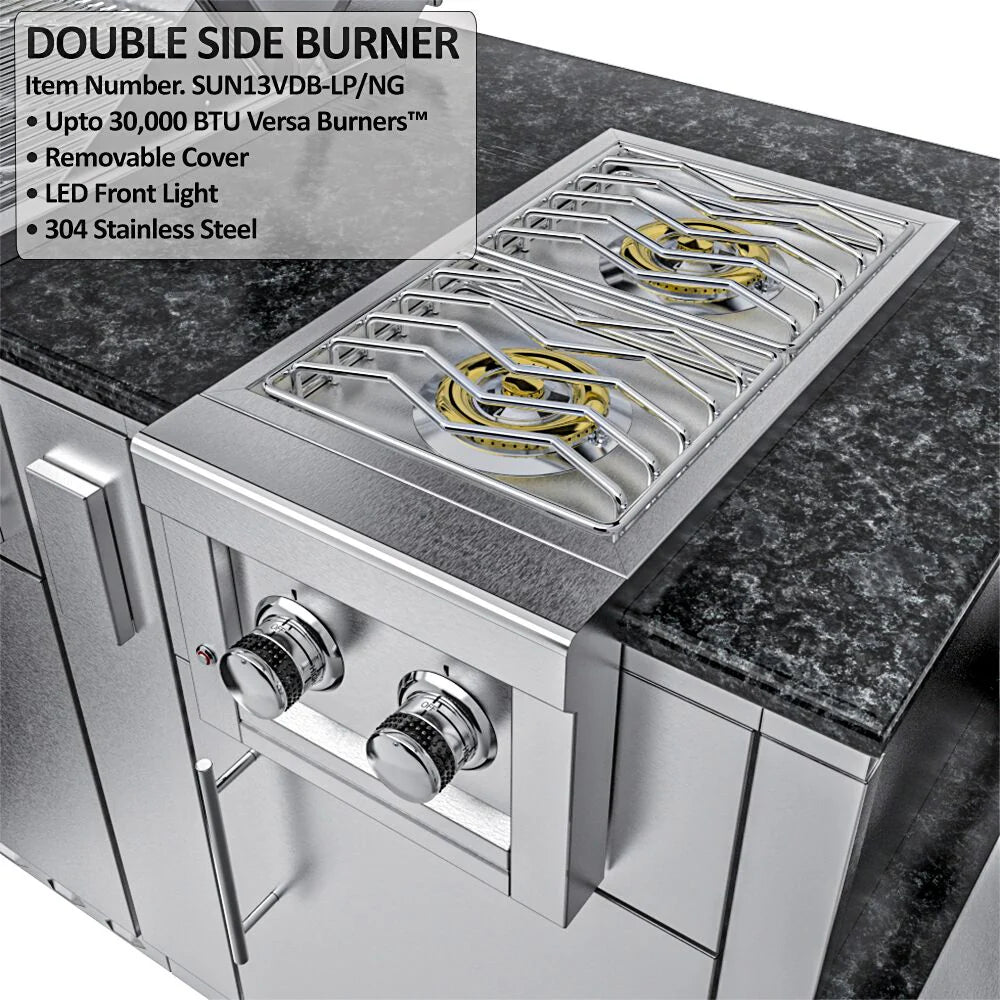 Sunstone Hill Country 13 Ft 6 In Outdoor Cabinet Island Package