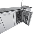 Sunstone L-Shaped 8.1' x 11' THE RANCHER Outdoor Kitchen Package