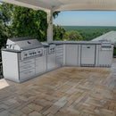 Sunstone The Savanna 16 Foot 60° Outdoor Kitchen Cabinet Package
