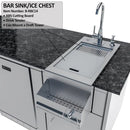 Sunstone The Savanna 16 Foot 60° Outdoor Kitchen Cabinet Package