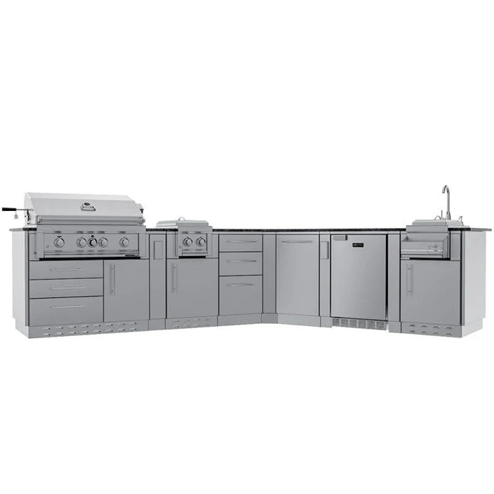 Sunstone The Savanna 16 Foot 60° Outdoor Kitchen Cabinet Package