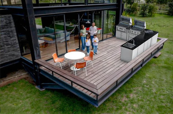 Sunstone The Texas Tango 19FT Outdoor Cabinet large Island Package