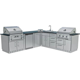 Sunstone The Texas Tango 19FT Outdoor Cabinet large Island Package