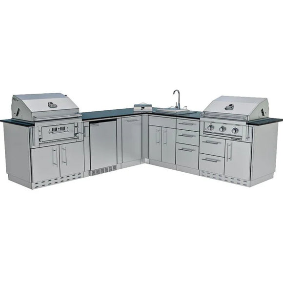 Sunstone The Texas Tango 19FT Outdoor Cabinet large Island Package