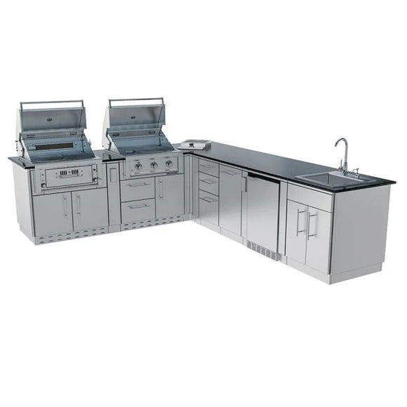 Sunstone The Texas Tango 19FT Outdoor Cabinet large Island Package