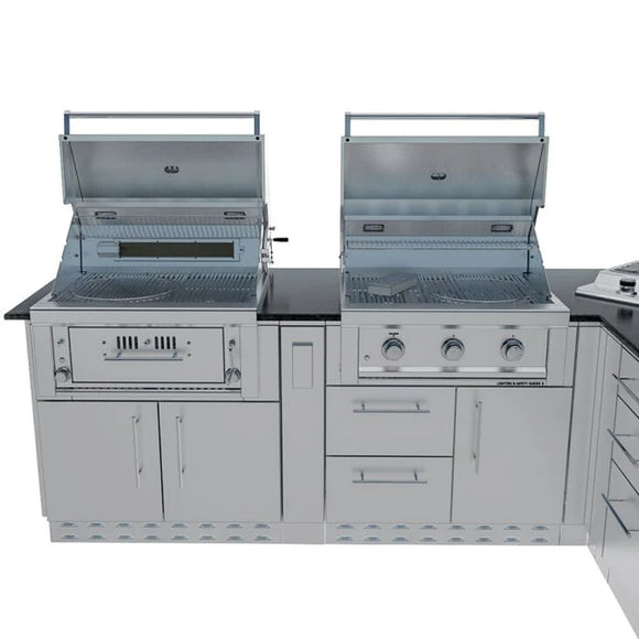 Sunstone The Texas Tango 19FT Outdoor Cabinet large Island Package