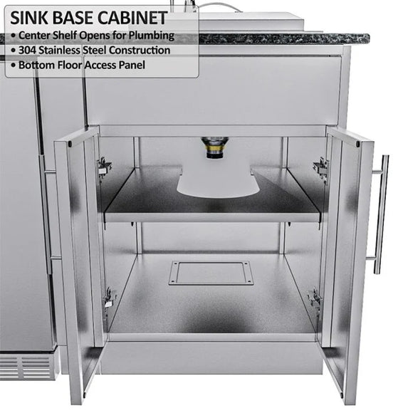 Sunstone The Texas Tango 19FT Outdoor Cabinet large Island Package