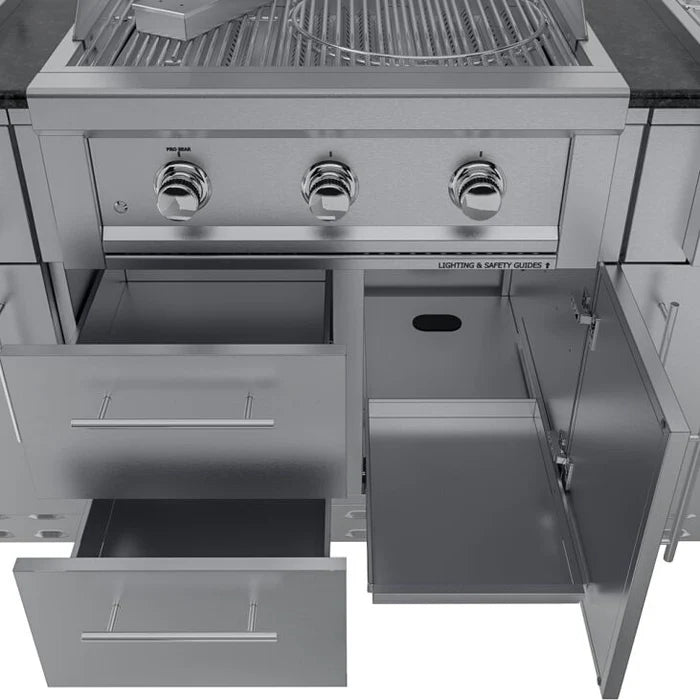 Sunstone The Texas Tango 19FT Outdoor Cabinet large Island Package