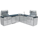 Sunstone The Texas Tango 19FT Outdoor Cabinet large Island Package-41