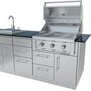 Sunstone The Texas Tango 19FT Outdoor Cabinet large Island Package-38