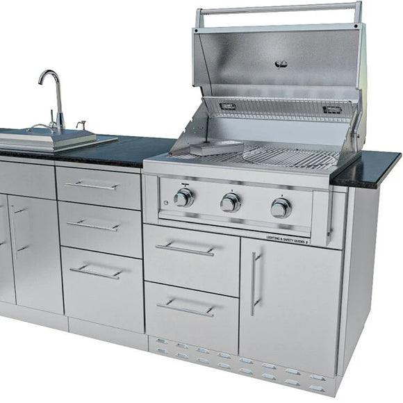 Sunstone The Texas Tango 19FT Outdoor Cabinet large Island Package