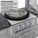 Sunstone The Texajun 9 Ft Cajun Outdoor Cabinet Kitchen Island