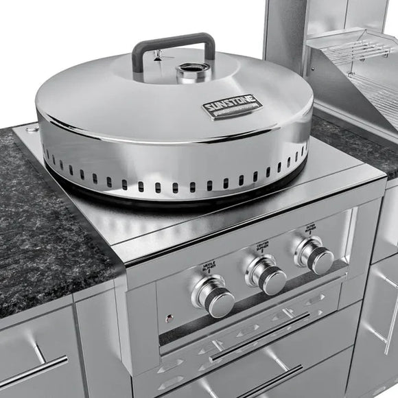 Sunstone The Texajun 9 Ft Cajun Outdoor Cabinet Kitchen Island